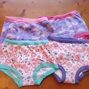 7 pairs Peppa Pig Girls Training Underwear 4T